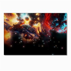 Nebula Galaxy Stars Astronomy Postcard 4 x 6  (pkg Of 10) by Uceng