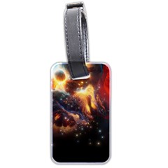 Nebula Galaxy Stars Astronomy Luggage Tag (two Sides) by Uceng