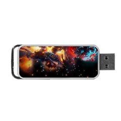 Nebula Galaxy Stars Astronomy Portable Usb Flash (two Sides) by Uceng