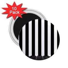 Illustration Stripes Geometric Pattern 2 25  Magnets (10 Pack)  by Uceng