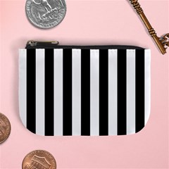 Illustration Stripes Geometric Pattern Mini Coin Purse by Uceng