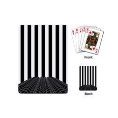 Illustration Stripes Geometric Pattern Playing Cards Single Design (mini) by Uceng