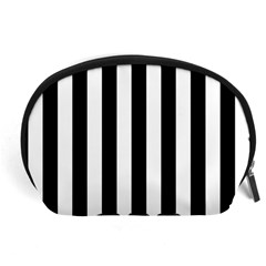 Illustration Stripes Geometric Pattern Accessory Pouch (large) by Uceng