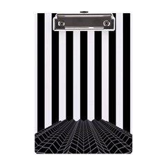 Illustration Stripes Geometric Pattern A5 Acrylic Clipboard by Uceng