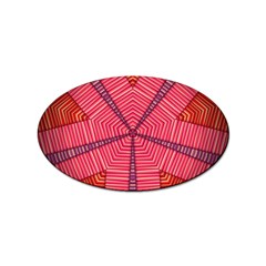 Art Pattern Design Wallpaper Sticker Oval (10 Pack)