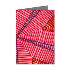 Art Pattern Design Wallpaper Mini Greeting Card by Uceng