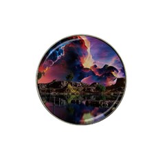 Lake Galaxy Stars Science Fiction Hat Clip Ball Marker (10 Pack) by Uceng