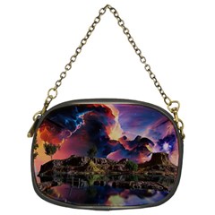 Lake Galaxy Stars Science Fiction Chain Purse (two Sides) by Uceng