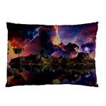 Lake Galaxy Stars Science Fiction Pillow Case (Two Sides) Front