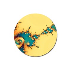 Fractal Art Fractals Digital Art Magnet 3  (round) by Uceng