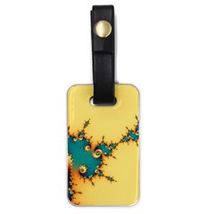 Fractal Art Fractals Digital Art Luggage Tag (one Side) by Uceng