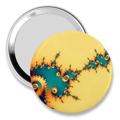 Fractal Art Fractals Digital Art 3  Handbag Mirrors by Uceng