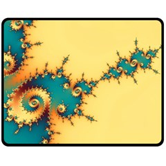 Fractal Art Fractals Digital Art Fleece Blanket (medium) by Uceng