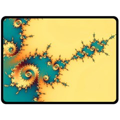 Fractal Art Fractals Digital Art Fleece Blanket (large) by Uceng