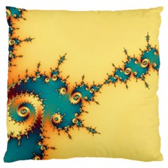 Fractal Art Fractals Digital Art Standard Premium Plush Fleece Cushion Case (two Sides) by Uceng