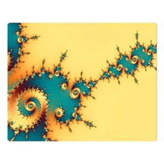 Fractal Art Fractals Digital Art Premium Plush Fleece Blanket (large) by Uceng