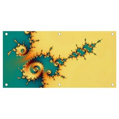 Fractal Art Fractals Digital Art Banner And Sign 4  X 2  by Uceng