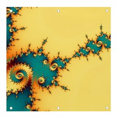 Fractal Art Fractals Digital Art Banner And Sign 4  X 4  by Uceng