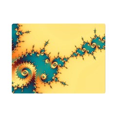 Fractal Art Fractals Digital Art One Side Premium Plush Fleece Blanket (mini)