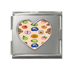 Acnh Wallpaper Mega Link Heart Italian Charm (18mm)