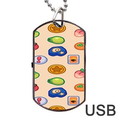 Acnh Wallpaper Dog Tag Usb Flash (one Side) by artworkshop