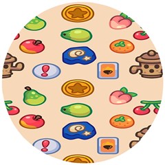 Acnh Wallpaper Wooden Puzzle Round by artworkshop