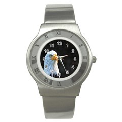 Bird Stainless Steel Watch by artworkshop