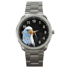 Bird Sport Metal Watch by artworkshop