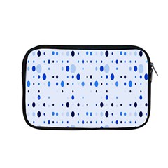 Blue Circle Pattern Apple Macbook Pro 13  Zipper Case by artworkshop