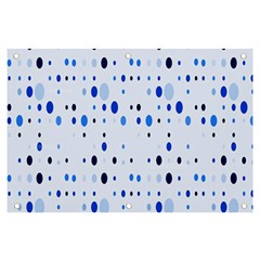 Blue Circle Pattern Banner And Sign 6  X 4  by artworkshop