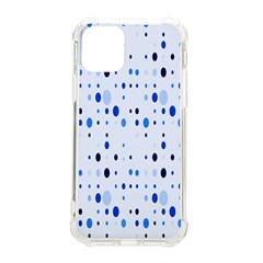 Blue Circle Pattern Iphone 11 Pro 5 8 Inch Tpu Uv Print Case by artworkshop