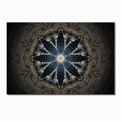 Mandala Ornament Background Postcard 4 x 6  (pkg Of 10) by Uceng