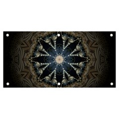 Mandala Ornament Background Banner And Sign 6  X 3  by Uceng