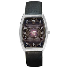 Fantasy Science Fiction Portal Barrel Style Metal Watch by Uceng