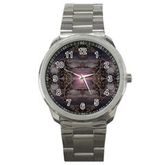 Fantasy Science Fiction Portal Sport Metal Watch by Uceng