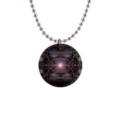 Fantasy Science Fiction Portal 1  Button Necklace by Uceng