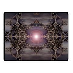 Fantasy Science Fiction Portal One Side Fleece Blanket (small) by Uceng