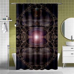 Fantasy Science Fiction Portal Shower Curtain 48  X 72  (small)  by Uceng