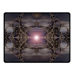 Fantasy Science Fiction Portal Fleece Blanket (small) by Uceng