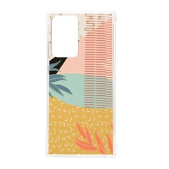 Leaves Pattern Design Colorful Samsung Galaxy Note 20 Ultra Tpu Uv Case by Uceng