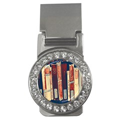 Books Shelf Library Book Shelf Money Clips (cz)  by Uceng