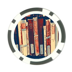 Books Shelf Library Book Shelf Poker Chip Card Guard (10 Pack) by Uceng