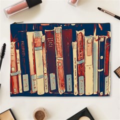 Books Shelf Library Book Shelf Cosmetic Bag (xl) by Uceng