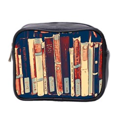 Books Shelf Library Book Shelf Mini Toiletries Bag (two Sides) by Uceng