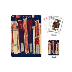 Books Shelf Library Book Shelf Playing Cards Single Design (mini) by Uceng