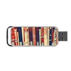 Books Shelf Library Book Shelf Portable Usb Flash (two Sides) by Uceng