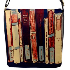 Books Shelf Library Book Shelf Flap Closure Messenger Bag (s) by Uceng