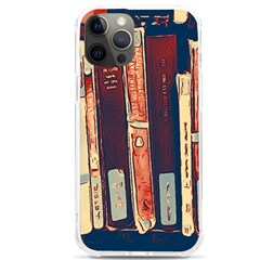 Books Shelf Library Book Shelf Iphone 12 Pro Max Tpu Uv Print Case by Uceng