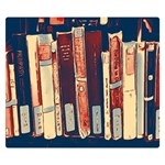 Books Shelf Library Book Shelf One Side Premium Plush Fleece Blanket (Small) 50 x40  Blanket Front