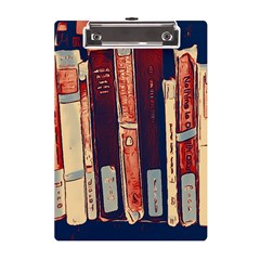 Books Shelf Library Book Shelf A5 Acrylic Clipboard by Uceng